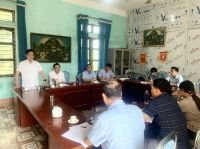 Đoàn công tác Hội CCB tỉnh làm việc tại xã Đông Cửu, huyện Thanh Sơn