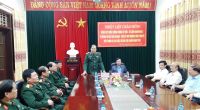 Đoàn đại biểu Bộ Tư lệnh Quân khu 2 và đồng chí Phó Bí thư Thường trực Tỉnh ủy đến thăm Hội Cựu chiến binh tỉnh Phú Thọ