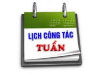 Lịch làm việc của Lãnh đạo và cơ quan tỉnh Hội từ ngày 06 đến 12/4/2020