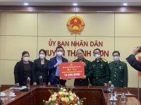 Hội Cựu Chiến Binh tỉnh thăm hỏi và tặng quà cho huyện Thanh Sơn và huyện Tân Sơn