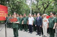 Hội Cựu chiến binh Việt Nam dâng hương tưởng niệm các vua Hùng
